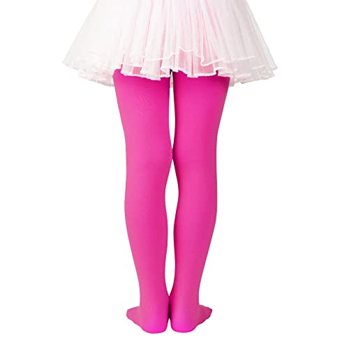 Image of Century Star Girls Ballet Tights for Toddler Kids Dance | Ultra Soft, Opaque, Stretchy With A Comfy Fit-Ideal For Ballet Dance, School Uniforms, Recitals, Halloween And Daily Wear.