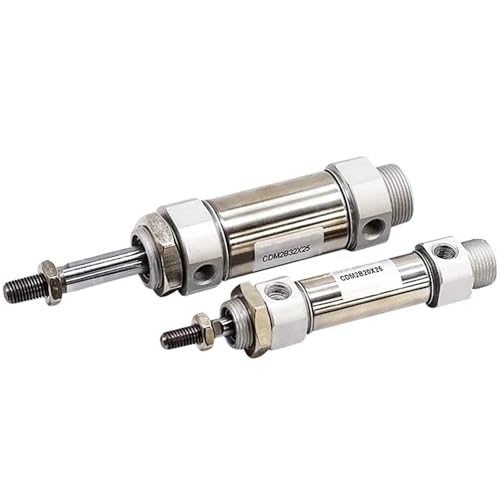Mini cilindro neumático serie CDM2B de doble efecto con carrera de 25 mm 2