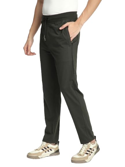 Image of MARK LEUTE Regular Fit Striped Track Pant for Men