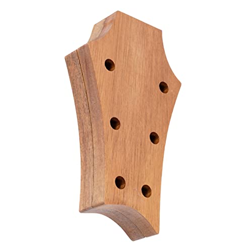 Kisangel Elegant Guitar Pick Box Holder Natural Wood Plectrum Storage Multi-use Case for Guitar Accessories Jewelry Small Items