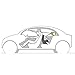 Taf Toys Koala in-Car Play Center | Parent and Baby’s Travel Companion, Keeps Both Relaxed While Driving. Car Activity Center with Mirror to Watch Baby from Driver’s Seat, for 0 Months and up