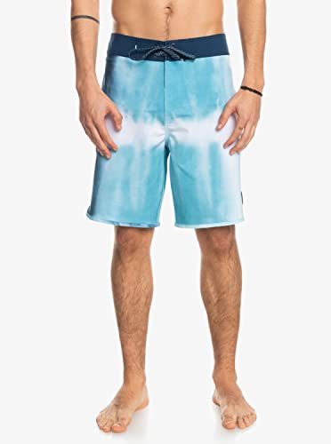 Quiksilver Men's Standard Surfsilk Scallop 19 Boardshort Swim Trunk Bathing Suit2