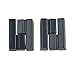 Left and Right Detachable Hinges Industrial Mechanical Equipment Electrical Cabinets Toolboxes 1Pcs(D)