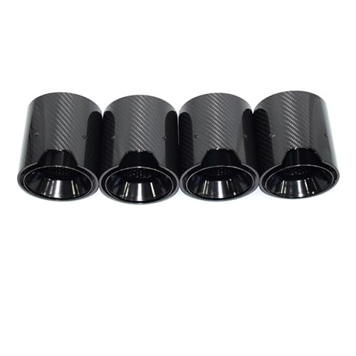 Embouts d'échappement noir en carbone pour BMW M2 M3 M4 G80 G81 G82 2020+