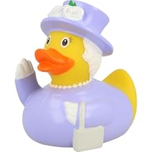 3 Inch The Queen Rubber Duck Bath Toy, Collectable, Fun for All Ages, Auto Dash Decoration, Crusing Vacation Gift, Party Favors, Office, School, Home
