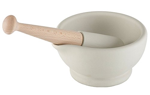Milton Brook Unglazed Mortar and Pestle 4-1/2-Inch Diameter