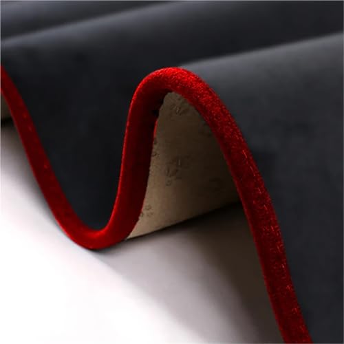 Housse de tableau de bord Peugeot 5008 3008 finition premium bordure rouge
