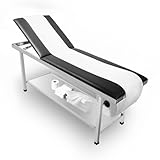 JJFFTAO Adjustable Exam Table，Doctor Bed with Folding Legs is Stable and Durable，Folding Medical Exam Table Holds 440 lbs，for Clinical Examination 、Massage 、Spa Beds、Beauty