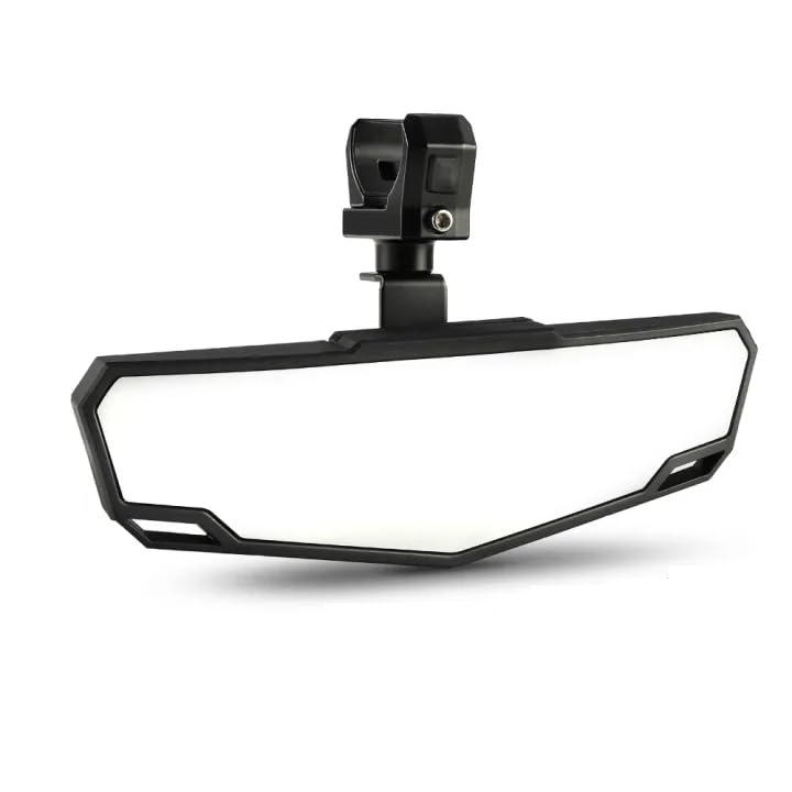 Rétroviseur Intérieur UTV Grand Angle Miroir pour Polaris General 1000 Deluxe 2017-2020, Central Rétroviseur de Vue Arrière Cage de Roll Fixation