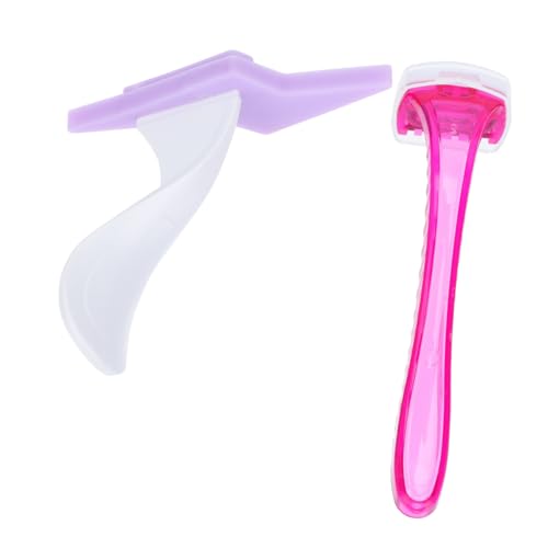 FRCOLOR Safe and Gentle Hair Razor Private Part Shaving Tool Mini Body Comfortable Grip Random Color