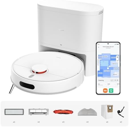 Xiaomi Robot Vacuum H40 Robot Süpürge White - Görsel 1