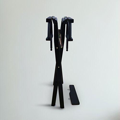 30" Director's Chair Black Frame-Black Canvas