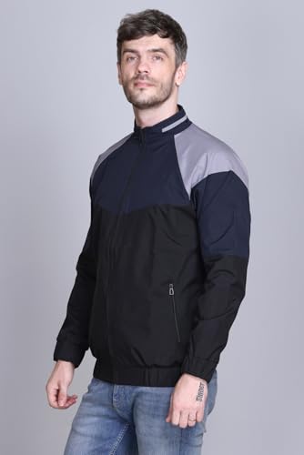 Image of eKools Men's Winter Wear Nylon Windcheater Jacket (wind1)