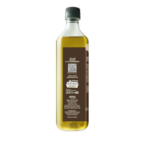 Image of Fortune Premio Pomace Olive Oil 1L | High Smoke Point | Ideal for Deep Frying | Premium Olive Oil