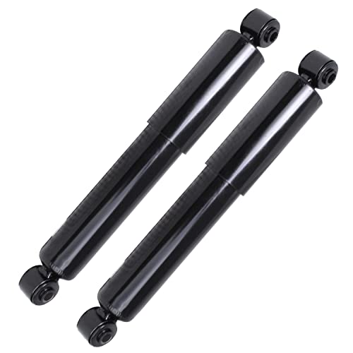 Image of Detroit Axle - 4pc Struts Shocks for 2013-2016 Chrysler Town & Country 2012-2018 Dodge Grand Caravan 2012-2015 Ram C /V, 2 Rear Shock Absorbers 2 Front Struts & Coil Spring Replacement Suspension Kit