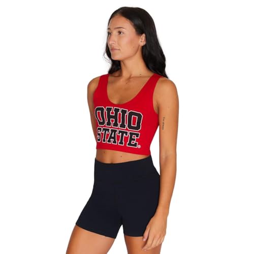 Image of Lojobands Women's College Gameday Outfit Tank Top Tailgate Crop Top One Size Fits Most