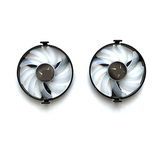 Laptop Parts FDC10U12S9-C DC 12V 0.45A XFX RX 470 GPU Cooler for for AMD for Radeon 580 480 Graphics Card Fan(2PCS)