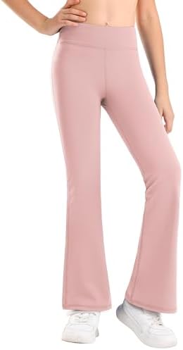 Stelle Girls Flare Leggings High Waisted for Dance Yoga School Daily Wear