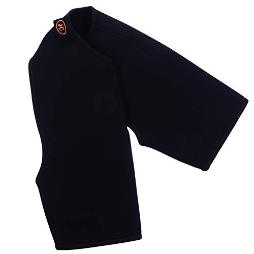 EXCEART Double Shoulder Brace Stability Compression Sleeve Back Shoulder Support Wrap Change Posture Humpback Shapewear for Men Women Size M 