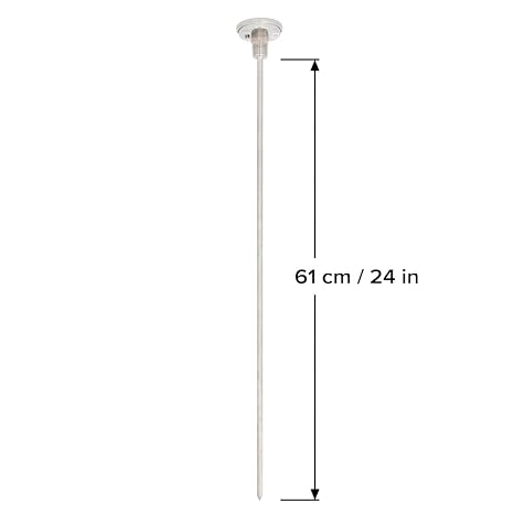 Reotemp 24 Inch Celsius Backyard Pro Compost Thermometer with Digital Composting Guide