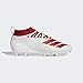 Adidas Men's Adizero 8.0 Athletic Shoe, White/Power red/Active Red, 10 M US