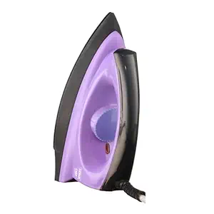 Urban Chef Ease Pro Iron Press |1 Year Warranty|1000 Watt, Iron Box, Press Iron, Electric Iron,Dry Iron,Iron for Clothes, Press, Light Weight, Non-Stick Coated Heavy Sole Plate-Purple & Black