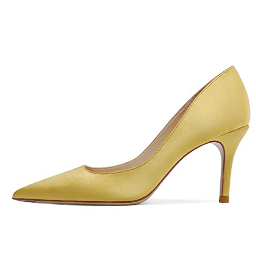 Chaussures de mariage en satin de soie pour demoiselle d'honneur