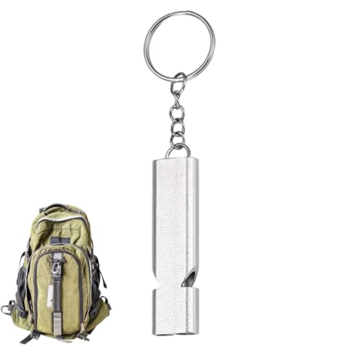 Silbato De Supervivencia - Silbatos De Supervivencia - Fuerte Llavero Portátil Con Silbato Para Supervivencia, Salvamento, Senderismo, Camping Y Entrenamiento De Mascotas.