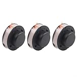 CashMuch 3pcs 1.6mm Diameter 5m Length Trimmer Spool Line Compatible with FSA56 FSE41 FSE52 PP500 Yard Care Accessories