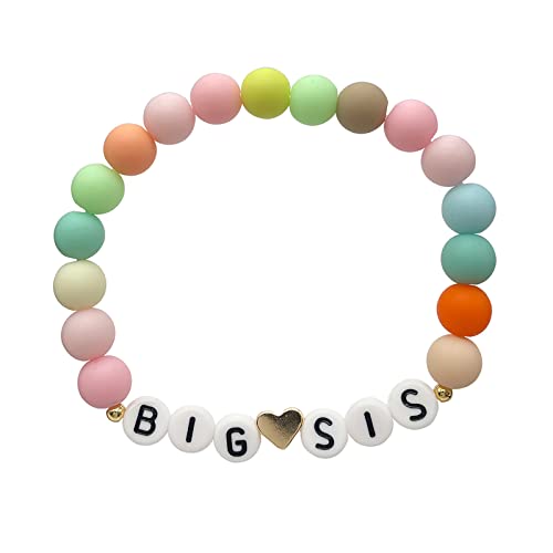 Image of Sister's Big Bracelet Gift, Little Girls' Sister Jewelry