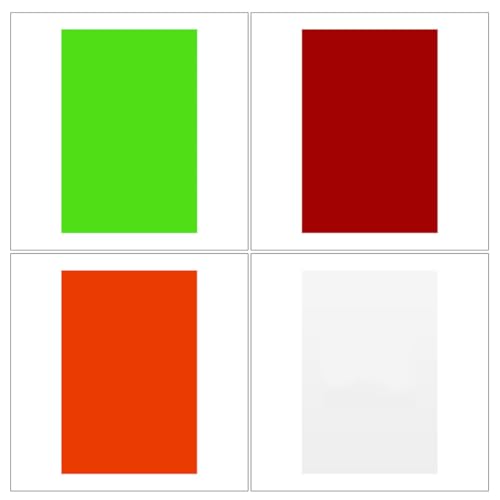 Filtros de papel temperatura de color Kisangel que transforman efectos de luz 6