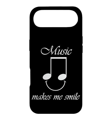 Music Makes Me Smile Funny Saying Singer Musician �X�}�z�P�[�X iPhone Air �p