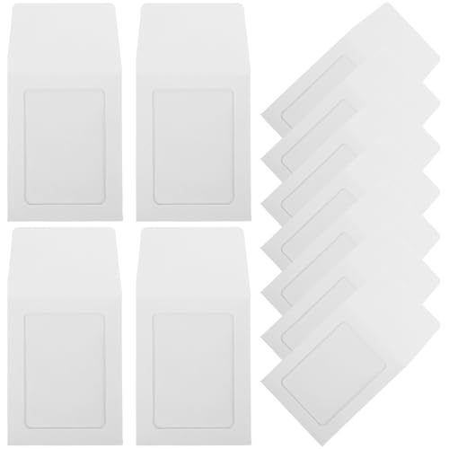 20 Sobres con Ventana Pequeños para Fotos y Tarjetas de Colección 1