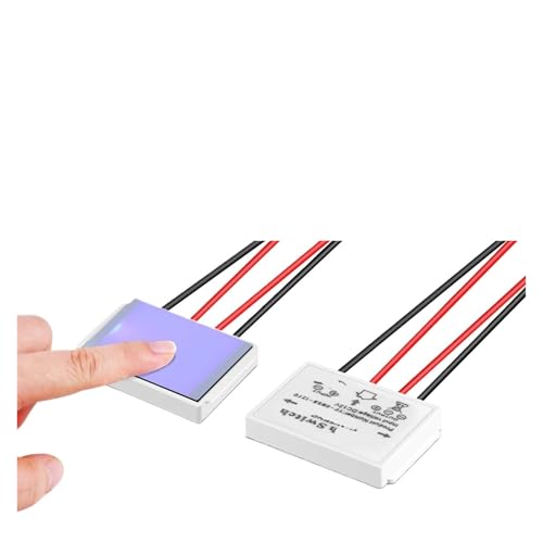 Interruptor LED capacitivo CCT de alta sensibilidad 12V y 5A para proyectos de interiorismo 3