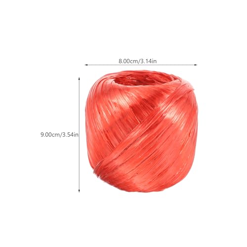 Corde de fixation de faisceau plastique rouge HANABASS 6 rouleaux - 2