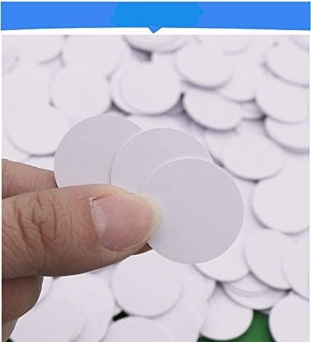 20 Pcs NTAG215 Chip NFC Round Cards NFC 215 RFID Tag Compatible with TagMo and Amiibo, 504 Bytes Memory Fully Programmable for NFC-Enabled Devices