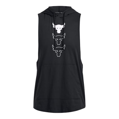 Under Armour Men's Project Rock Payoff Sleeveless Hoodie3