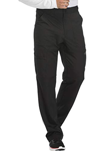 Dickies Dynamix Scrub Pants for Men with Zip Fly, Athletic-Inspired with Four-Way Stretch and Moisture Wicking DK110, S, Blac Black - image 7