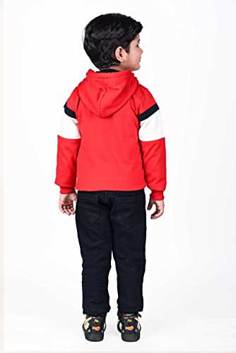 Image of AHHAAAA Cotton Blend Boys Hoodie Sweatshirt 4006B