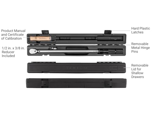 Image of TEKTON 1 /2 Inch Drive Micrometer Torque Wrench | TRQ52403