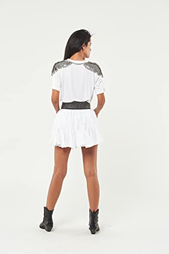 Seta Apparel Women's Element Pleated Mini Skirt3