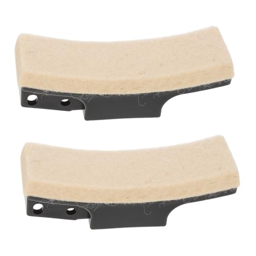 SUPVOX Pastillas De Freno De Bicicleta Estática De Fieltro 10 Mm, Juego De 2 Unidades, Accesorio De Recambio Para Ciclismo Fitness En Interiores, Compatibles Bicicletas De Spinning y Gimnasios En Casa
