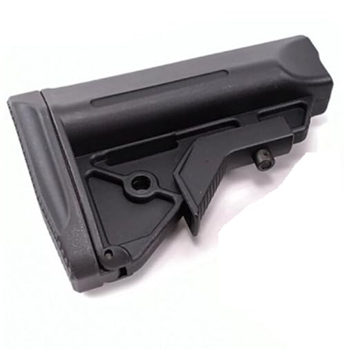 Genérico Combat Zone Tactical Culata Táctica Ajustable M4/AR, Polímero Negro, 18 x 16 x 7 cm