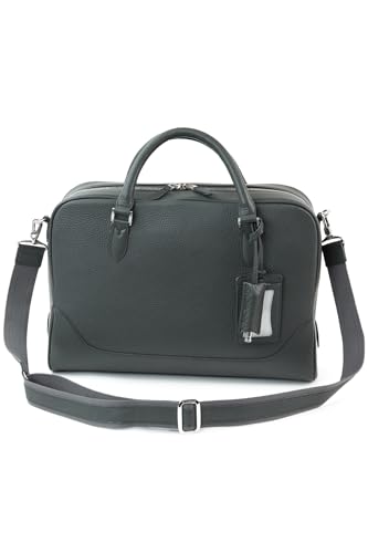 [ペッレ モルビダ] ブリーフバッグ 1室タイプ チャコールグレー PM-MB075-CGY