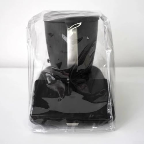 Funda transparente específica para Thermomix para TM5 para TM6 para TM7 que se ajusta con precisión para evitar resbalones y protección continua (C)