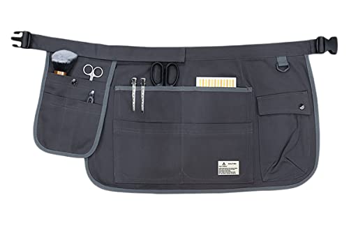 Nanxson Tool Apron Half Canvas Apron With Muti-Pockets for Home Garden Painting Crafting Woodworking CFG003