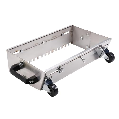 Joselin Truelle à Encoches Carrées Réglable de 400 à 800 mm pour une Application et Uniforme de L'Adhésif sur le Sol