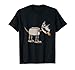 Smileteesfunnya Jouet amusant en forme de chien robot avec pantoufle lapin T-Shirt