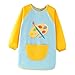 IEUDNS Kids Smock with Long Sleeves Feeding Bib for Home Birthday Drawing Handwork, L