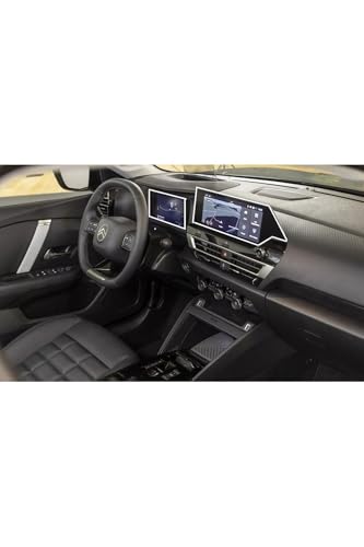 Citroen C4 X ve C4 X Max 2025 Makyajlı Model Uyumlu 10" Multimedya ve 7" Gösterge Nano Ekran Koruyucu, You Paket Hariç
